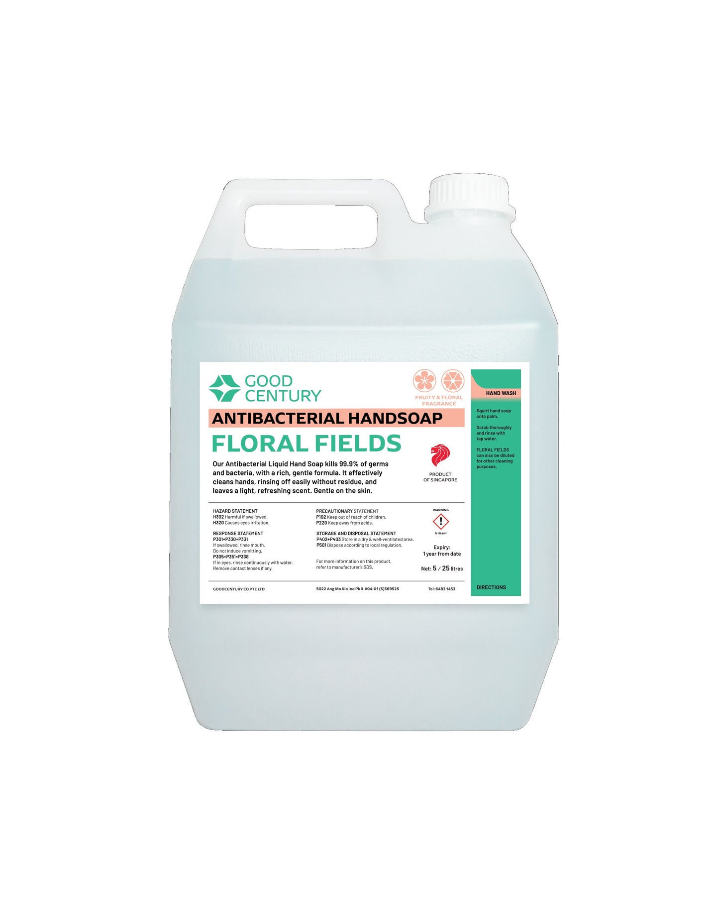 Floral Fields Handsoap (Clear)