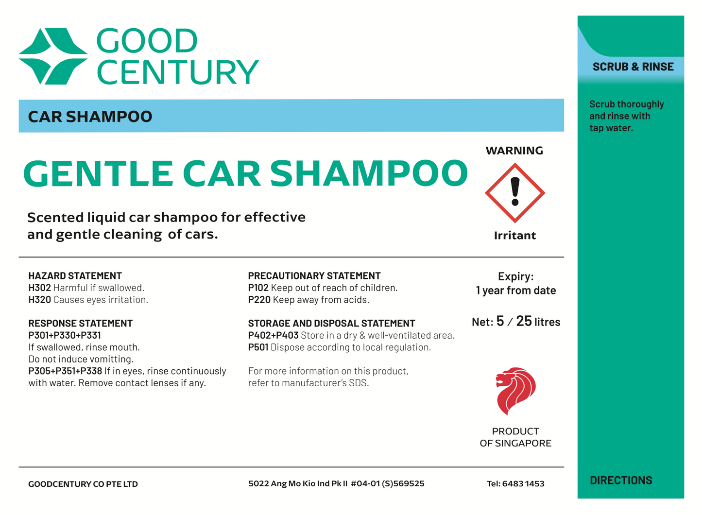 Gentle Car Shampoo